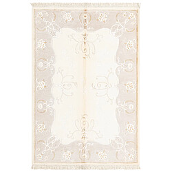 Vidal Tapis de laine 180x124 beige Darya