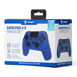 Acheter Manette sans fil Pad 4S snakebyte PS4 bleu