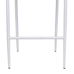 BigBuy Home Tabouret Nadia Blanc 56 x 59,5 x 112 cm pas cher