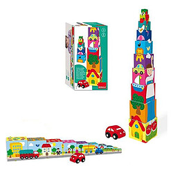 Blocs Empilables City Goula (10 pcs)