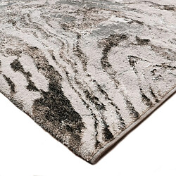 Avis Thedecofactory BORGES FLUIDES - Tapis graphique effet fluide gris 120x170