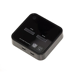 Kalea-Informatique DOCKING STATION. Dock pour 2 SSD M2 SATA Liaison USB3.2 Gen1 5GB AVEC FONCTION CLONAGE