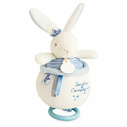 Peluche musicale Perlidoudou Lapin matelot - Doudou et compagnie