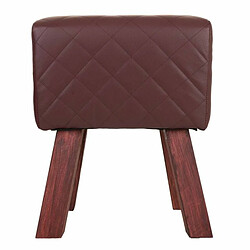 Avis Tabouret Alexandra House Living PVC Bois MDF 30 x 47 x 36 cm