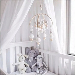 Avis Wewoo Ball Wind Chime Bed Bell Crib avec des accessoires de décoration de chambre d'enfants Jouets amusantsTaille 38x100cm Bleu