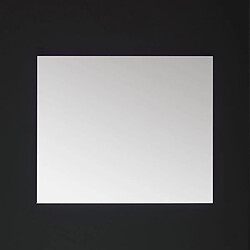 Kiamami Valentina MIROIR DE SALLE DE BAIN 70x60 CM AVEC RÉTRO-ÉCLAIRAGE LED