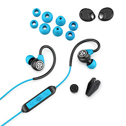 Avis JLAB AUDIO JLab Fit Sport 3 Casque Sans fil Crochets auriculaires, Ecouteurs, Minerve Sports Micro-USB Bluetooth Noir, Bleu