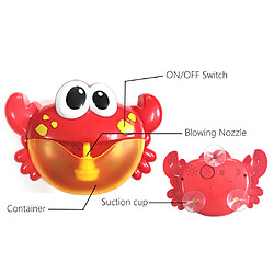 Avis Jouet bulle bain pour enfants Bubble Maker crabe