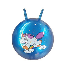 Jumping ball with unicorn horns