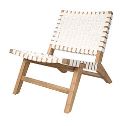 Rendez Vous Deco Fauteuil de jardin Tao blanc