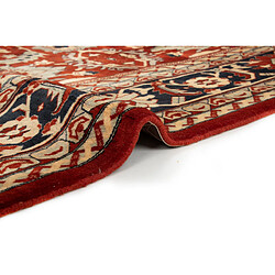 Avis Vidal Tapis de laine 302x257 rouge Tabriz