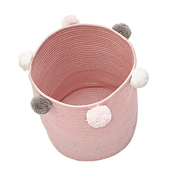 pliable sac à linge paniers de rangement pour enfants panier à jouets organisateur rose