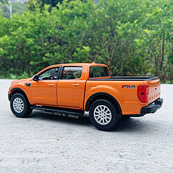 Universal 1: 24 Pick-up Ford Volaille Moulé sous pression Simulation Alliage Voiture Modèle Voiture Artisanat Décoration Collection Jouets(Jaune)