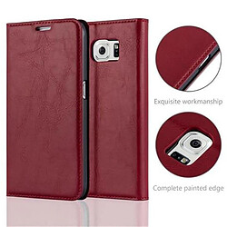 Avis Cadorabo Coque Samsung Galaxy S6 Etui en Rouge