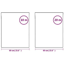 vidaXL Films pour fenêtre 3 pcs dépoli motif arc-en-ciel 3D PVC pas cher