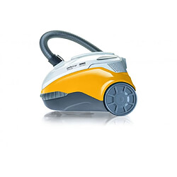 Avis Cook, Thomas Publishing 786 525 Aspirateur Traîneau 1200W 240V Sans Sac Acier Inoxydable Sec Humide Blanc et Jaune