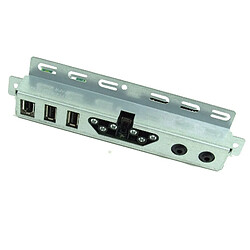 Front Panel I/O Firewire 2x USB Audio Dell 0FF219 FF219 Precision 690 T7400 - Occasion