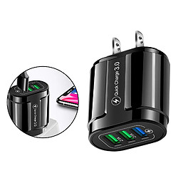 Acheter Adaptateur De Bloc De Chargeur Mural 3 Ports USB 5V 2.1Amp Prise Américaine à Charge Rapide