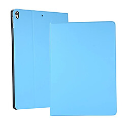 Etui en PU avec support bleu ciel pour votre Apple iPad 10.2 (2019)/Air 10.5 (2019)/Pro 10.5 (2017)