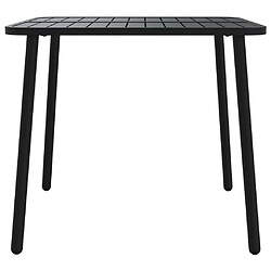 Acheter Maison Chic Table de jardin | Table d'extérieur anthracite 80x80x71 cm acier -GKD84102