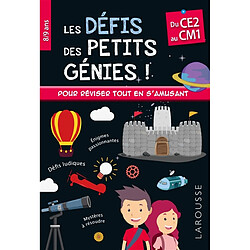 Les défis des petits génies : du CE2 au CM1, 8-9 ans