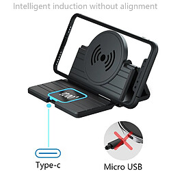 Universal Chargeur sans fil de voiture 15W Tapis de charge sans fil rapide pour 11 Pro XS Max 8 Samsung Note 9 S10 S9 S8 S7 pour Huawei Small MI | Chargeur sans fil pas cher