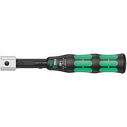 Wera 05075670001 Click-Torque Chiave dinamometrica preimpostata e regolabile XP 1 per utensili intercambiabili, 2.5 Nm, Noir, Vert