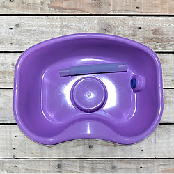 Dans Le Lit Shampooing Bassin De Lavage Des Cheveux Aide Au Bain Pour La Grossesse âgée Handicapée Violet 70cm