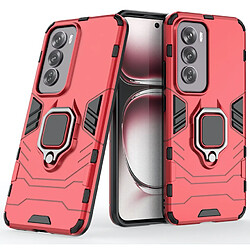 Htdmobiles Coque pour Oppo Reno 12 Pro 5G - housse etui rigide anti choc + verre trempe - ROUGE pas cher