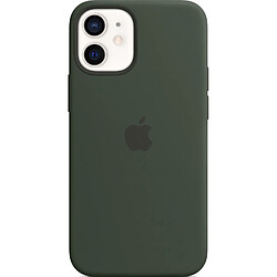 Apple Coque en silicone MagSafe pour l'iPhone 12 Mini - Cypress Green