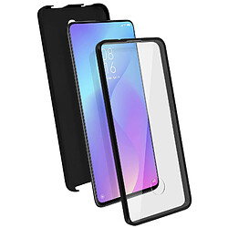 Avizar Coque Xiaomi Mi 9T et Mi 9T Pro Arrière Rigide et Avant Souple noir