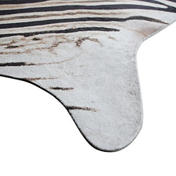 Avis Thedecofactory ZEBRA SKIN FAKE - Tapis imitation peau de zèbre noir 190x230