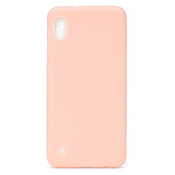 Wewoo Coque Souple Pour Galaxy A10 Candy Color TPU Case Rose