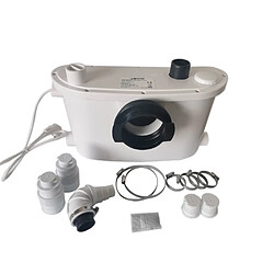 Bcelec MP400-I Pompe de relevage eaux usées 400W, Broyeur Sanitaire pour douche, wc, évier, baignoire, machine à laver et lave-vaisselle