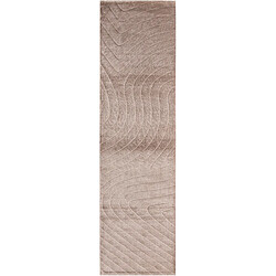 Vidal Tapis de couloir en laine 292x79 brun Darya