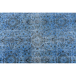 Vidal Tapis de laine 257x152 Bleu Ultra Vintage