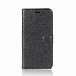 Wewoo Housse Coque Étui en cuir à rabat horizontal Litchi Texture pour HuP30 Lite, avec porte-monnaie et porte-cartes / Slots (Noir)