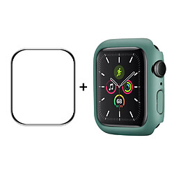 Enkay Coque en TPU caoutchoutée vert pour votre Apple Watch Series 7 45mm