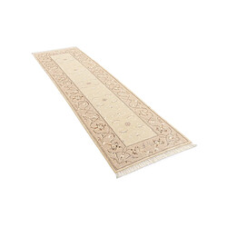 Vidal Tapis de couloir en laine 290x81 beige Darya