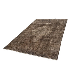 Vidal Tapis de laine 273x173 brun Vintage