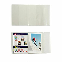 Avis Pincello Couverture de livre adhésive Transparent Plastique 30 x 53 cm (36 Unités)