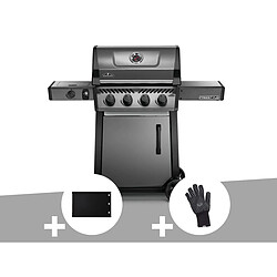 Barbecue à gaz Freestyle F425SIB / 4 bûleurs + Sizzle Zone + Plancha + Gant anti/chaleur / Napoleon