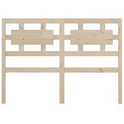 Avis Maison Chic Tête de lit moderne pour chambre - Décoration de lit 140,5x4x100 cm Bois massif de pin -MN18210