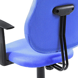 Avis Chaise de bureau / fauteuil pivotant pour enfant KIDDY STYLE tissu bleu / noir hjh OFFICE