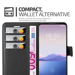 Cadorabo Coque MEIZU 16Xs Etui en Noir pas cher