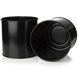 Set de pots de fleurs Alexandra House Living Noir Doré Métal Avec support (3 Pièces) pas cher