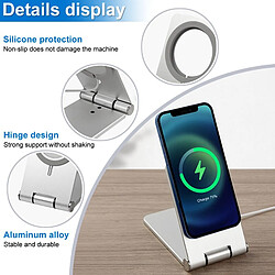 Acheter Universal Porte-téléphone portable porte-chargeur sans fil porte-téléphone portable bureau pour 12 Mini Pro Max porte-écouteurs | Chargeur de téléphone portable