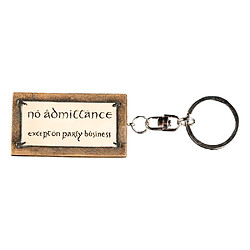 Weta Collectibles LORD ODF THE RINGS - No Admittance Porte-clés