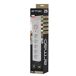 Power strip Z5 1.5M 5x230V 10A Z5/15/SZ grey pas cher