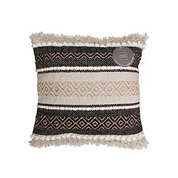 Acheter Paris Prix Coussin Déco Mirage 40x40cm Naturel & Noir